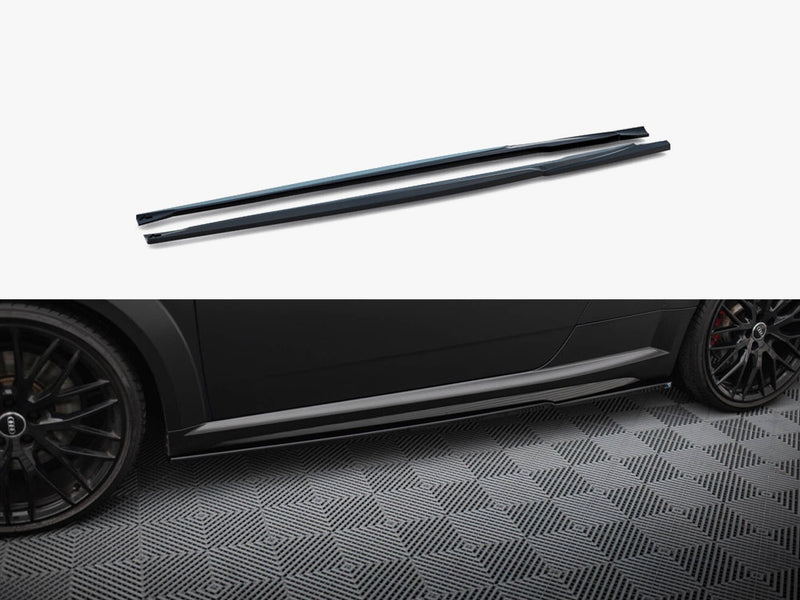 Maxton Design Side Skirts Diffusers Audi TT S / TT S-Line 8S Facelift