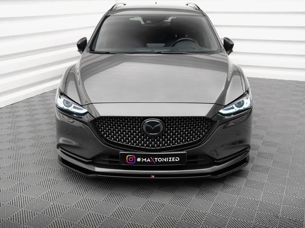 Maxton Design Front Splitter V.1 Mazda 6 Mk3 Facelift