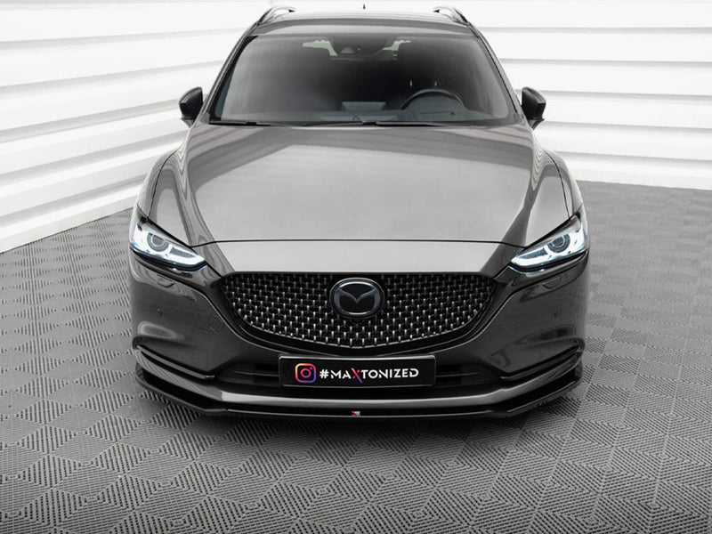 Maxton Design Front Splitter V.1 Mazda 6 Mk3 Facelift
