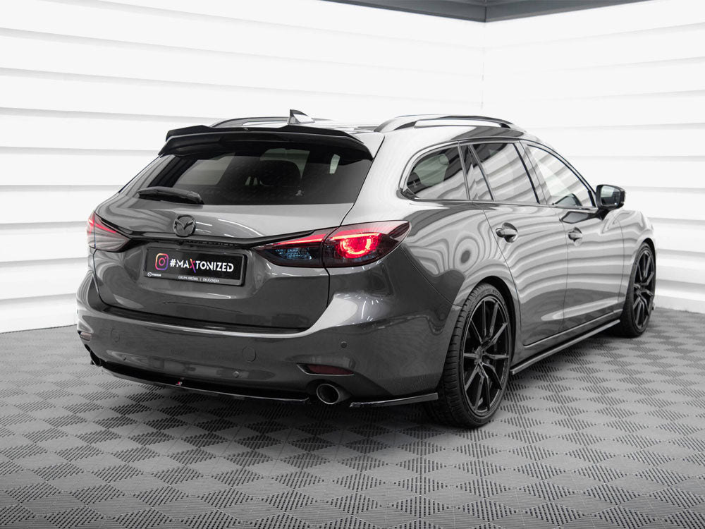 Maxton Design Rear Side Splitters V.1 Mazda 6 Mk3 Facelift