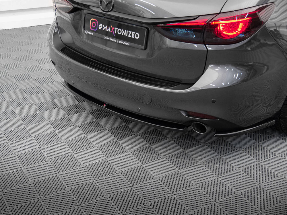 Maxton Design Central Rear Splitter Mazda 6 Mk3 Facelift