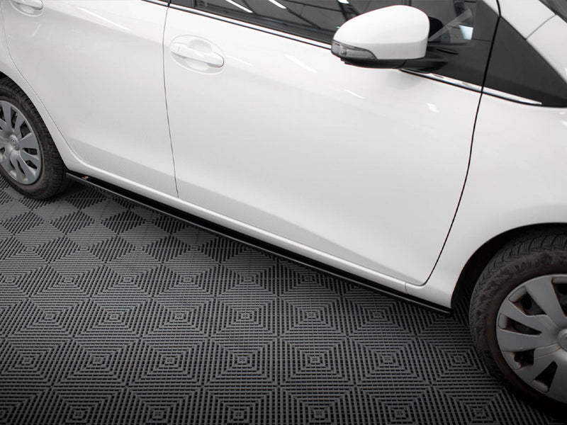 Maxton Design Side Skirts Diffusers Toyota Yaris Mk3 Facelift