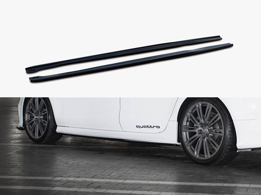 Maxton Design Side Skirts Diffusers V.2 Audi RS7 C7
