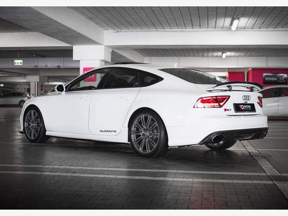 Maxton Design Side Skirts Diffusers V.2 Audi RS7 C7