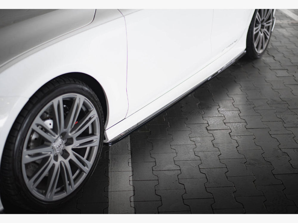 Maxton Design Side Skirts Diffusers V.2 Audi RS7 C7