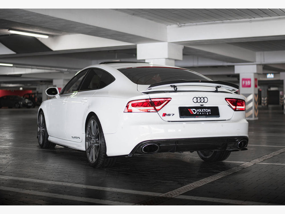 Maxton Design Rear Side Splitters V.2 Audi RS7 C7
