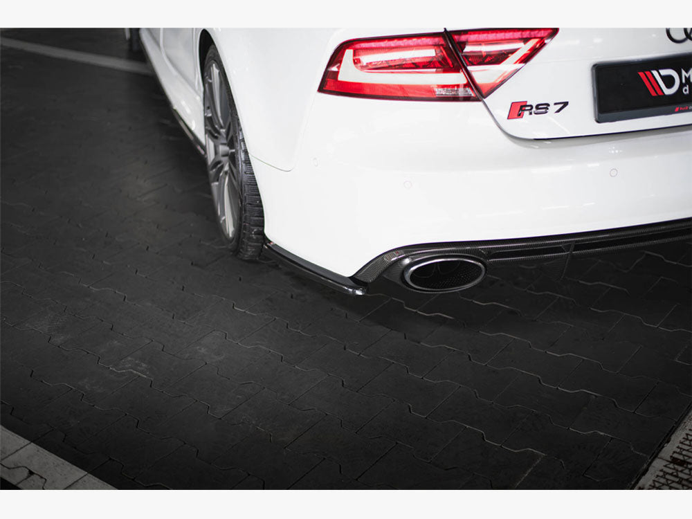 Maxton Design Rear Side Splitters V.2 Audi RS7 C7