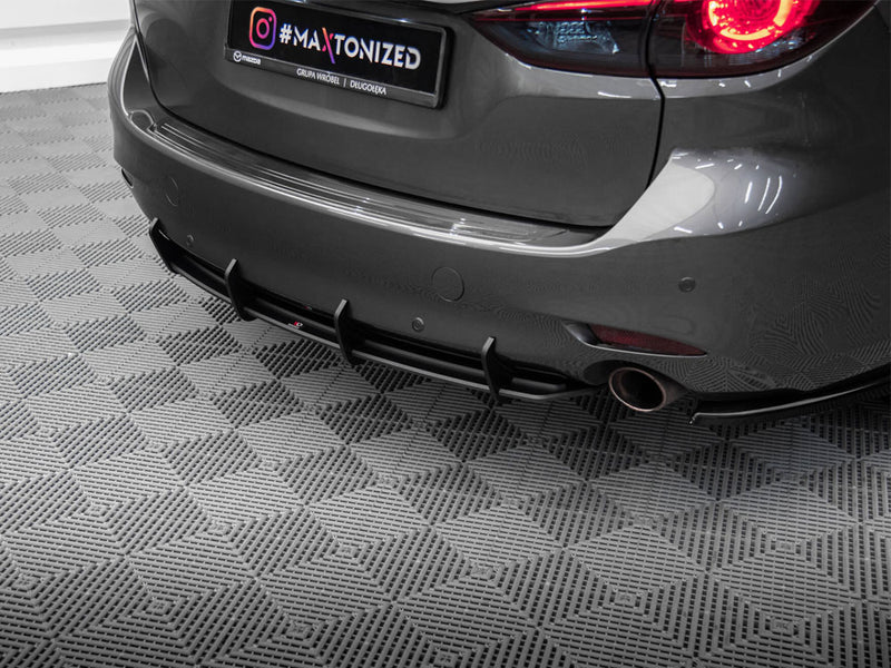 Maxton Design Street PRO Rear Diffuser Mazda 6 Mk3 Facelift