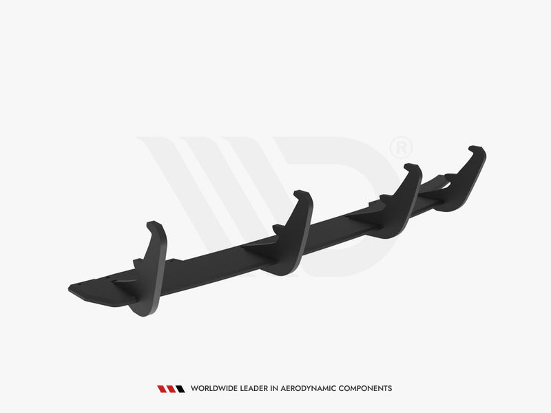 Maxton Design Street PRO Rear Diffuser Audi A4 S-Line B8 Facelift