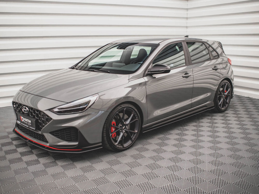Maxton Design Street PRO Side Skirt Diffusers V.2 Hyundai I30 N / N-Line Hatchback / Fastback Mk3 / Mk3 Facelift