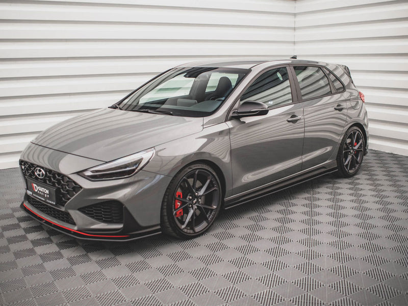 Maxton Design Street PRO Side Skirt Diffusers V.2 Hyundai I30 N / N-Line Hatchback / Fastback Mk3 / Mk3 Facelift