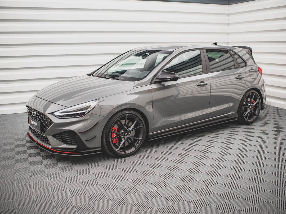 Maxton Design Street PRO Side Skirt Diffusers V.2 Hyundai I30 N / N-Line Hatchback / Fastback Mk3 / Mk3 Facelift