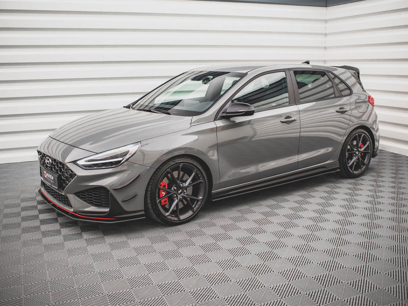 Maxton Design Street PRO Side Skirt Diffusers V.2 Hyundai I30 N / N-Line Hatchback / Fastback Mk3 / Mk3 Facelift