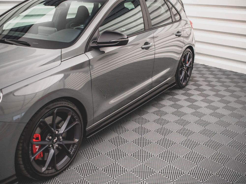 Maxton Design Street PRO Side Skirt Diffusers V.2 Hyundai I30 N / N-Line Hatchback / Fastback Mk3 / Mk3 Facelift