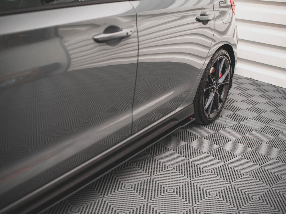 Maxton Design Street PRO Side Skirt Diffusers V.2 Hyundai I30 N / N-Line Hatchback / Fastback Mk3 / Mk3 Facelift