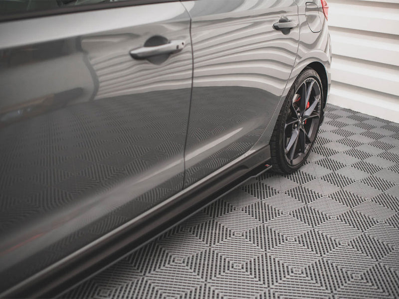 Maxton Design Street PRO Side Skirt Diffusers V.2 Hyundai I30 N / N-Line Hatchback / Fastback Mk3 / Mk3 Facelift