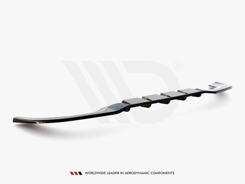 Maxton Design Rear Splitter (Vertical Bars) Mercedes-Benz A Hatchback AMG Line W177