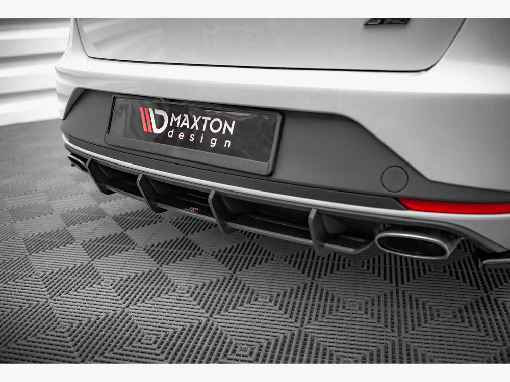 Maxton Design Street PRO Rear Diffuser Seat Leon Cupra Sportstourer Mk3