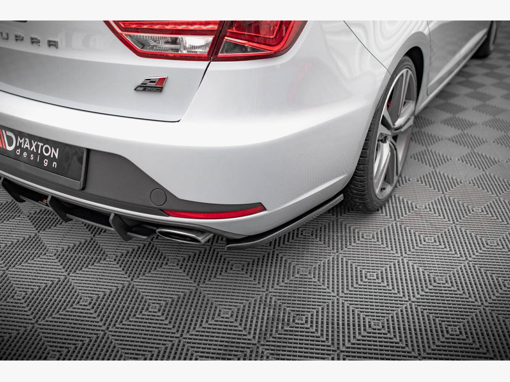 Maxton Design Rear Side Splitters V.1 Seat Leon Cupra Sportstourer Mk3
