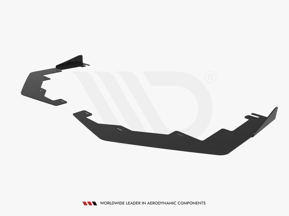 Maxton Design Front Flaps Subaru WRX STI Mk1 Facelift
