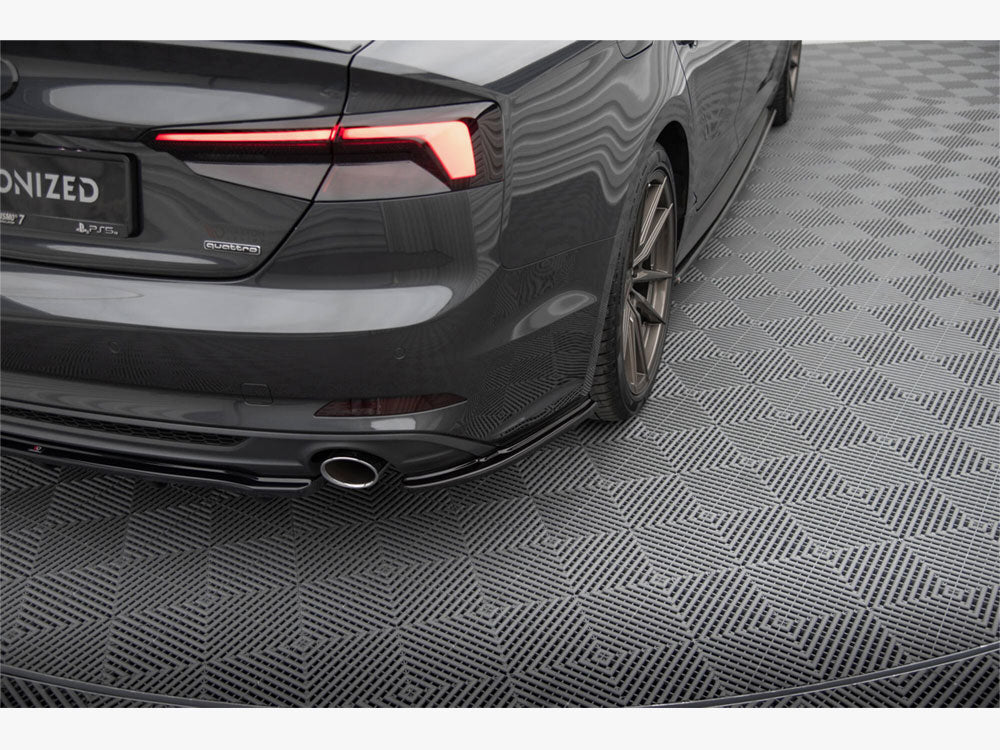 Maxton Design Rear Side Splitters Audi A5 S-Line F5 Sportback