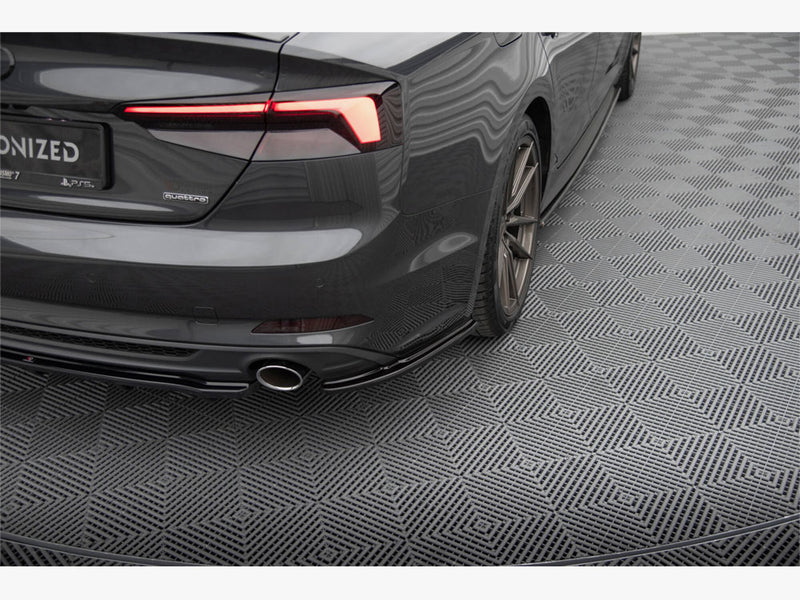 Maxton Design Rear Side Splitters Audi A5 S-Line F5 Sportback