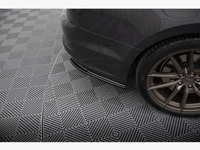 Maxton Design Rear Side Splitters Audi A5 S-Line F5 Sportback