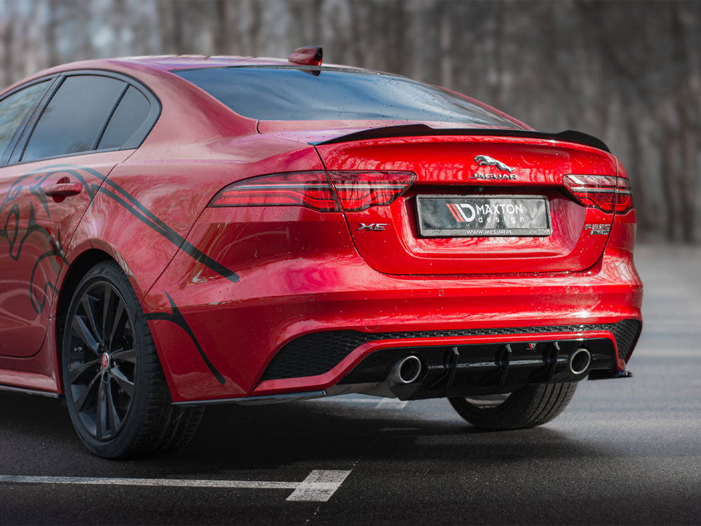 Maxton Design Rear Side Splitters Jaguar XE R-Dynamic X760 Facelift
