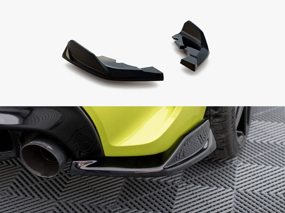 Maxton Design Rear Side Splitters V.8 (For rear valance v.1) BMW 1 M-Pack / M135i F40