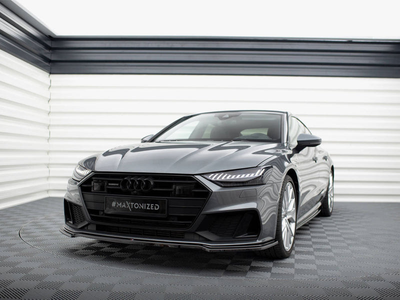 Maxton Design Front Splitter V.1 Audi A7 S-Line C8 / S7 C8 / C8 Facelift / S7 Facelift