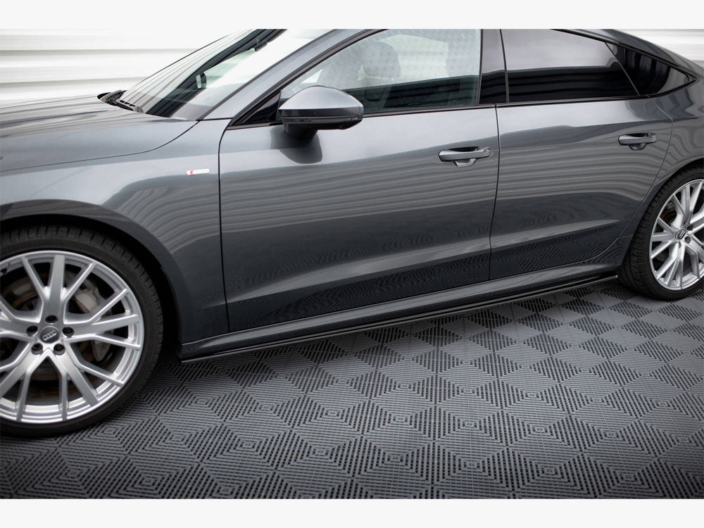 Maxton Design Side Skirts Diffusers Audi A7 S-Line C8 / S7 C8 / C8 Facelift / S7 Facelift