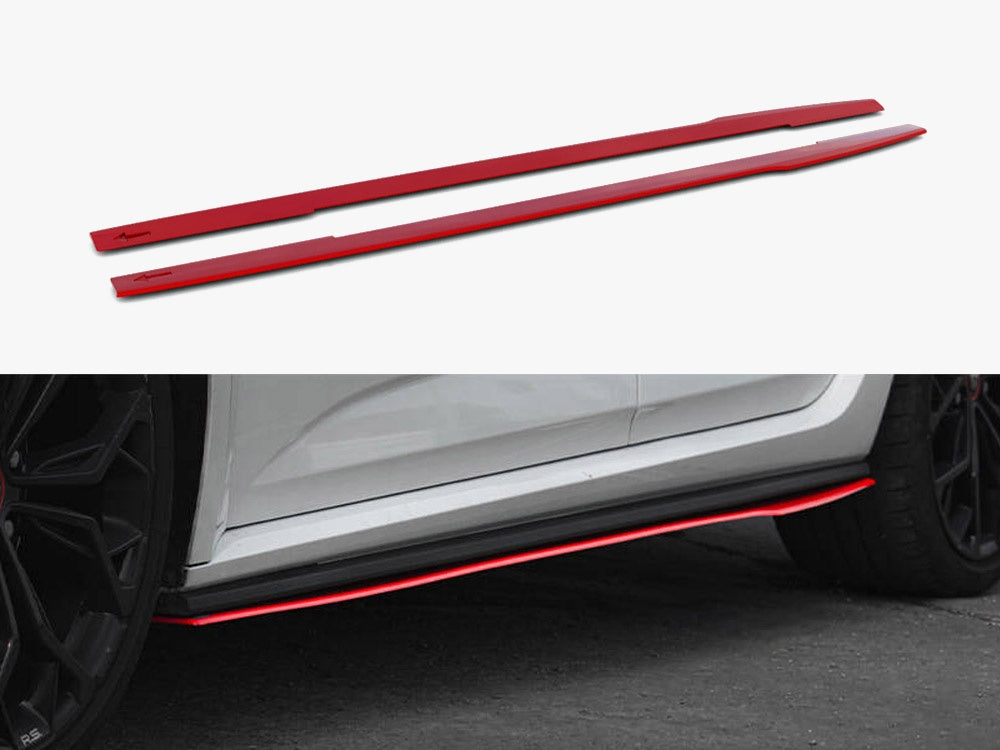 Maxton Design Side Skirts Diffusers V.2 Renault Megane RS Mk4