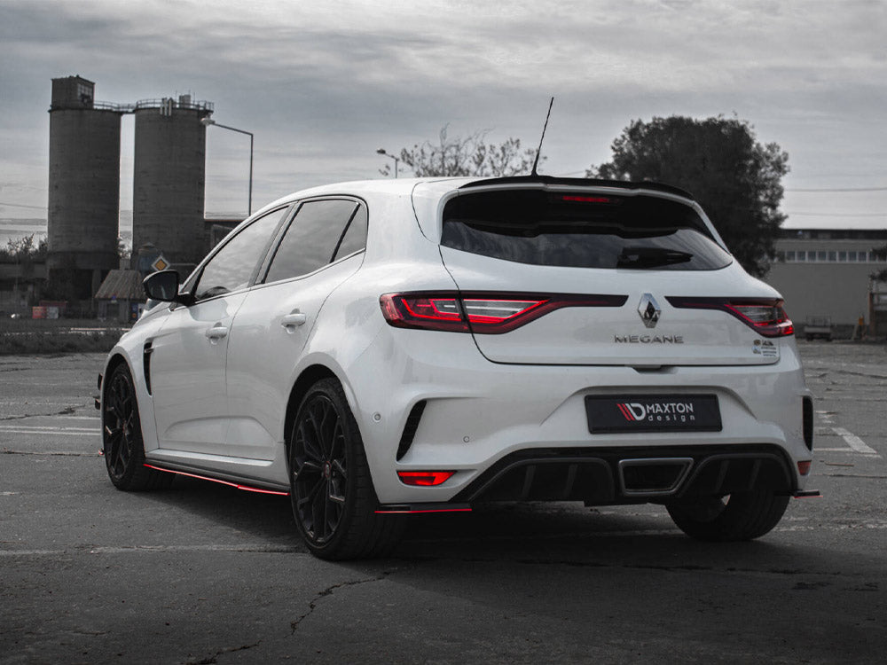 Maxton Design Rear Side Splitters V.2 Renault Megane RS Mk4