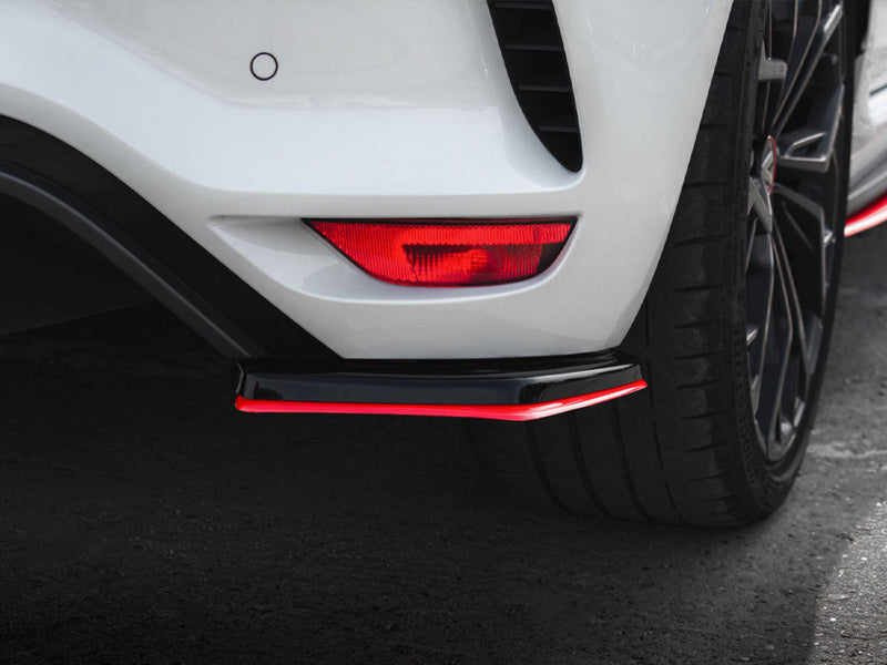 Maxton Design Rear Side Splitters V.2 Renault Megane RS Mk4