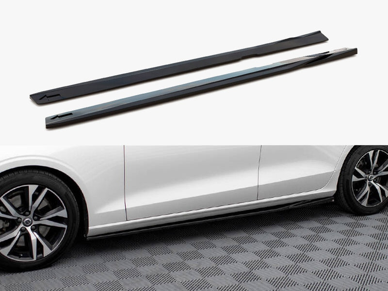 Maxton Design Side Skirts Diffusers V.1 Volvo S60 / V60 R-Design Mk3