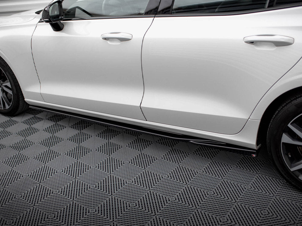 Maxton Design Side Skirts Diffusers V.1 Volvo S60 / V60 R-Design Mk3