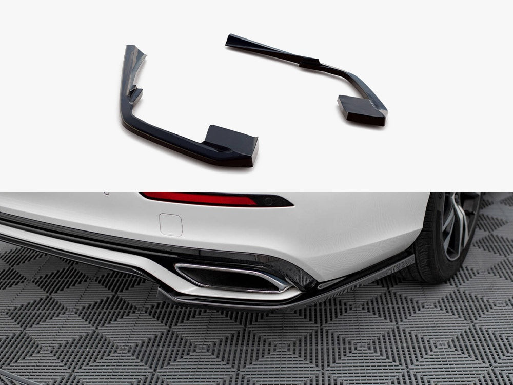 Maxton Design Rear Side Splitters Volvo S60 / V60 R-Design Mk3 - Carbon Look