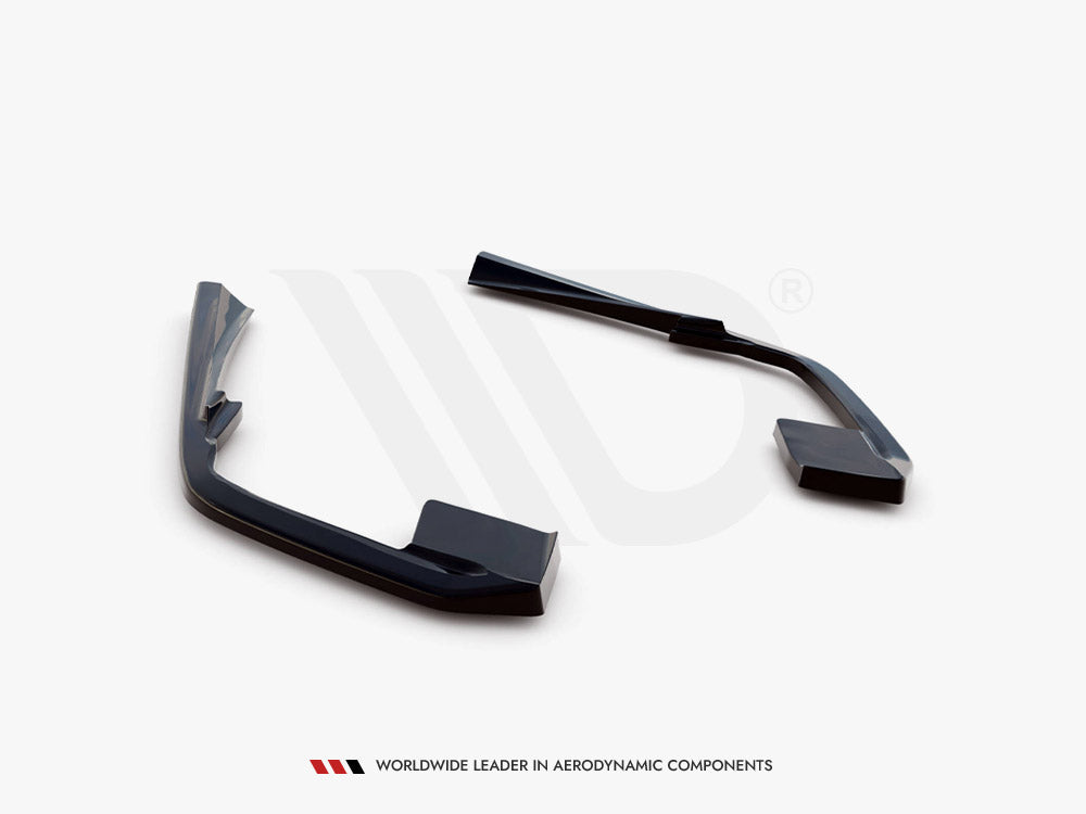 Maxton Design Rear Side Splitters Volvo S60 / V60 R-Design Mk3 - Carbon Look