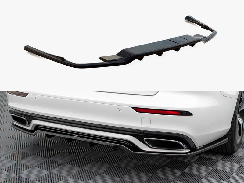 Maxton Design Rear Splitter (Vertical Bars) Volvo S60 / V60 R-Design Mk3
