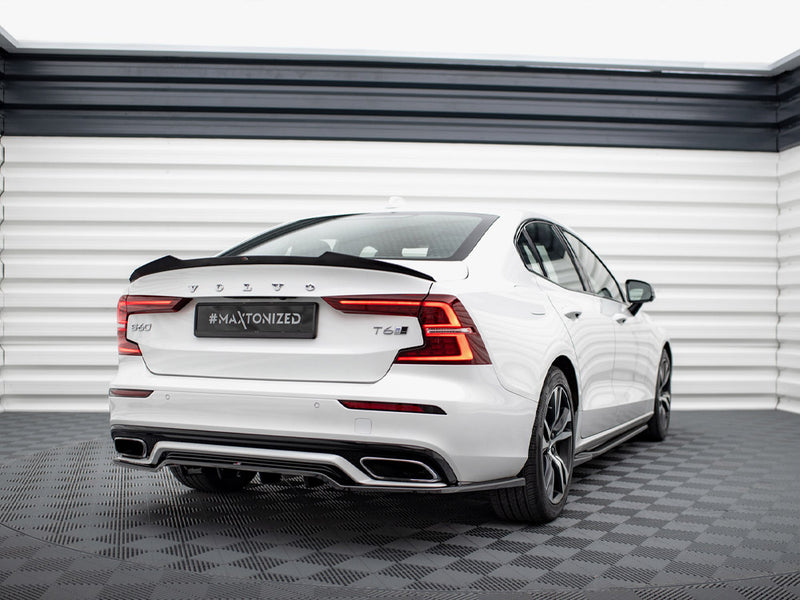 Maxton Design Rear Splitter (Vertical Bars) Volvo S60 / V60 R-Design Mk3