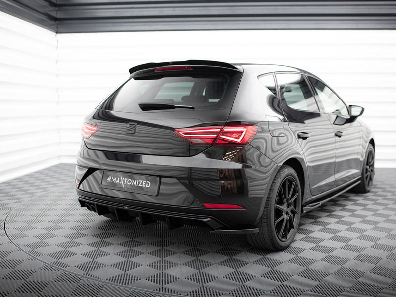 Maxton Design Spoiler CAP Seat Leon Mk3