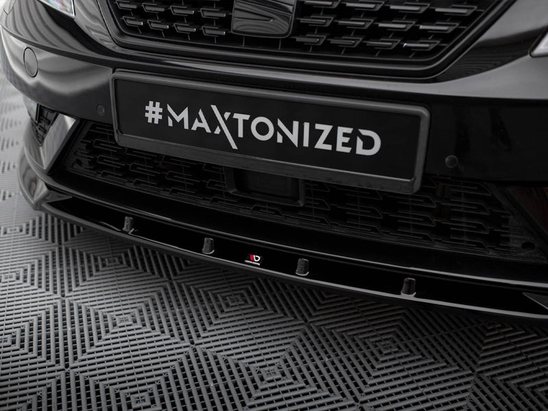 Maxton Design Front Splitter V.1 Seat Leon Mk3 Facelift