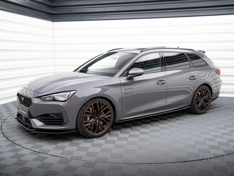 Maxton Design Side Skirts Diffusers Cupra Leon Aero Mk1