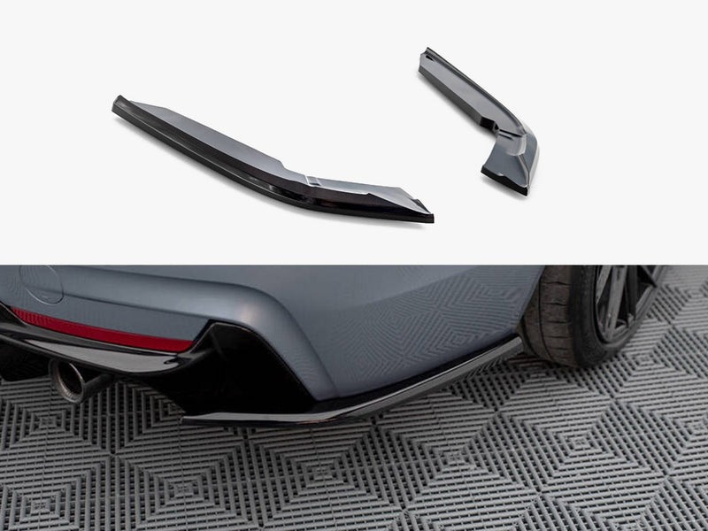 Maxton Design Rear Side Splitters V.4 BMW 4 Coupe / Gran Coupe M-Sport F32 / F36