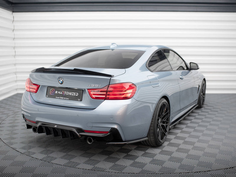 Maxton Design Rear Side Splitters V.4 BMW 4 Coupe / Gran Coupe M-Sport F32 / F36