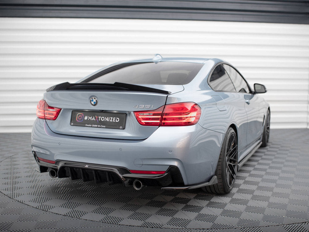 Maxton Design Rear Side Splitters V.5 BMW 4 Coupe / Gran Coupe M-Sport F32 / F36