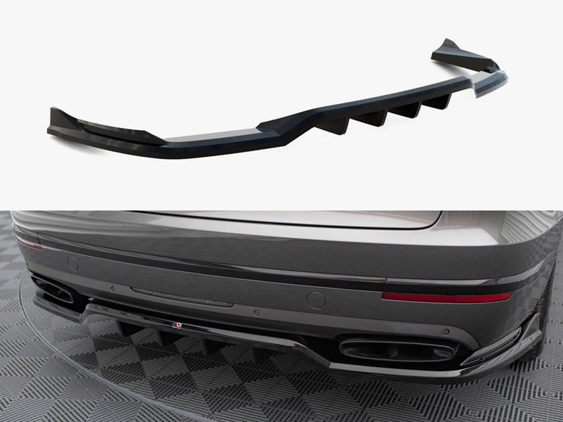 Maxton Design Central Rear Splitter (Vertical Bars) Bentley Bentayga Mk1