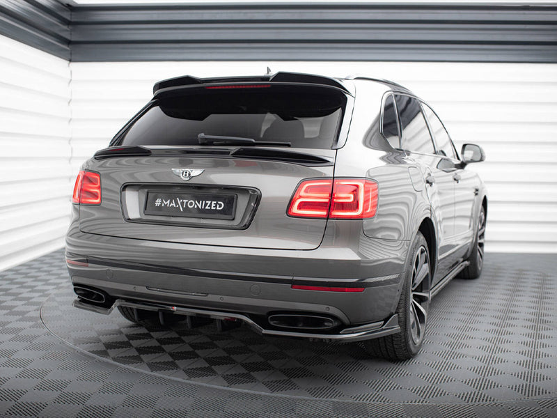 Maxton Design Central Rear Splitter (Vertical Bars) Bentley Bentayga Mk1