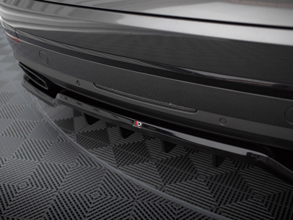 Maxton Design Central Rear Splitter (Vertical Bars) Bentley Bentayga Mk1