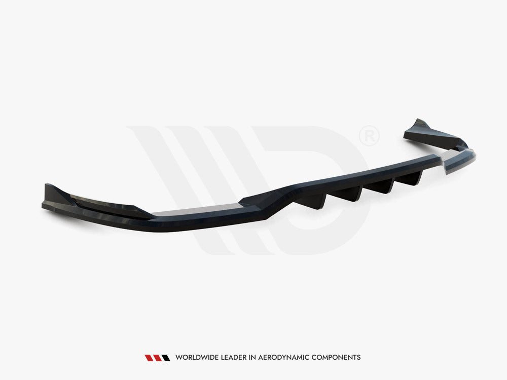Maxton Design Central Rear Splitter (Vertical Bars) Bentley Bentayga Mk1